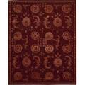 Nourison Regal Area Rug Collection Garnet 8 Ft 6 In. X 11 Ft 6 In. Rectangle 99446055279